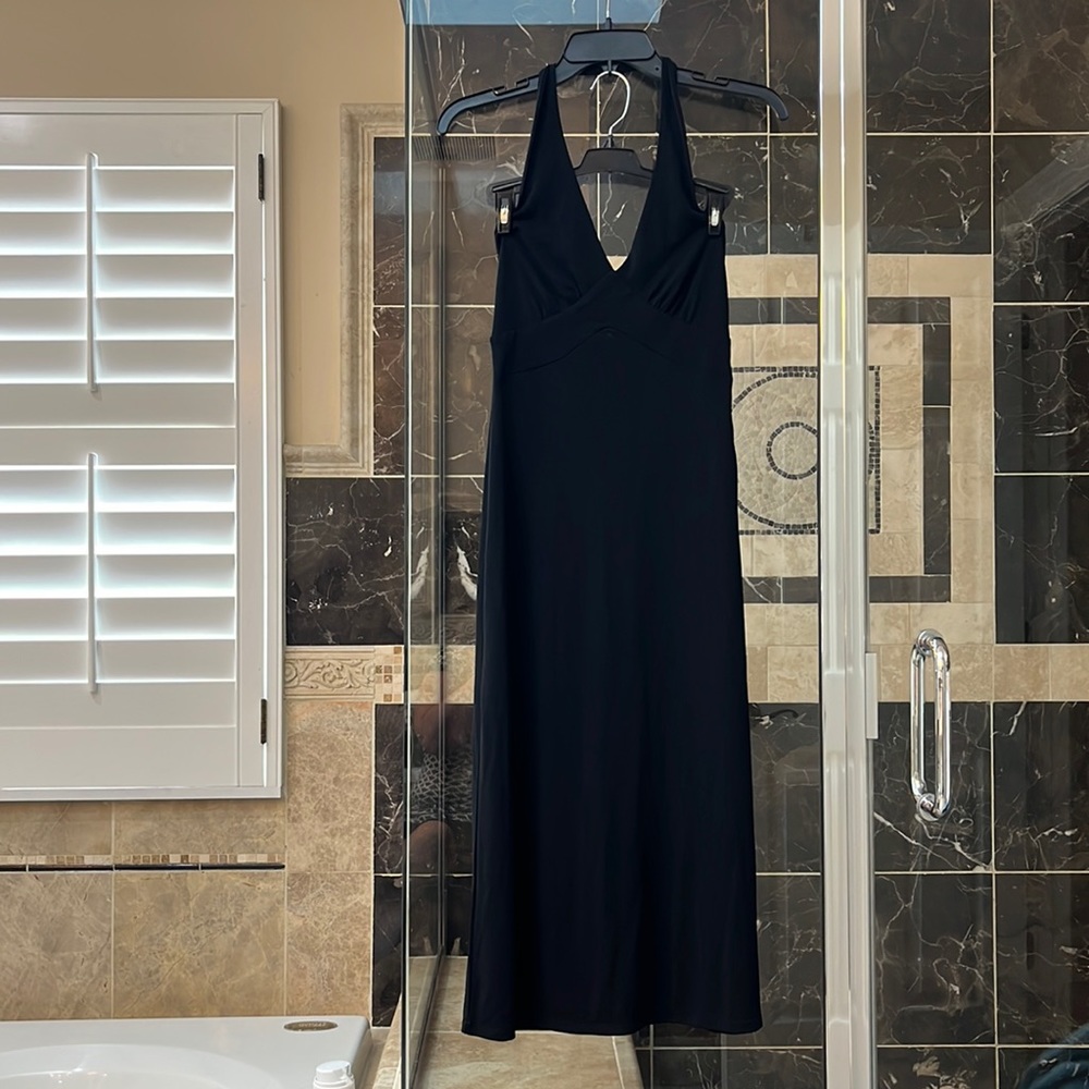 Banana Republic Black Midi Dress